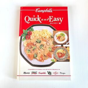 Campbell’s Quick & Easy Recipes Cookbook Vintage 1993 Hardcover Cook Book